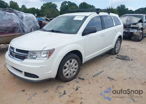 2014 Dodge Journey American Value Pkg из США, поврежденный, VIN 3C4PDCAB9ET166449